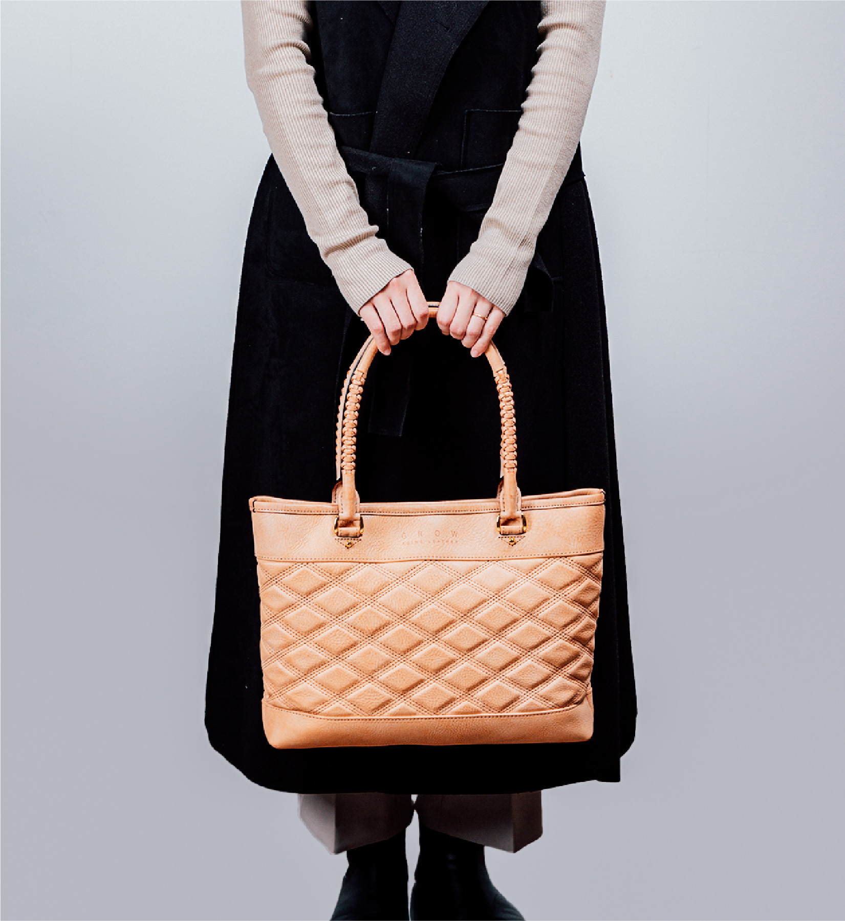 【GROW　育てる鞄】AGING TOTE