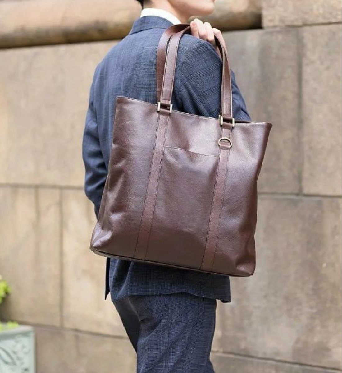 豊岡鞄皮革トート